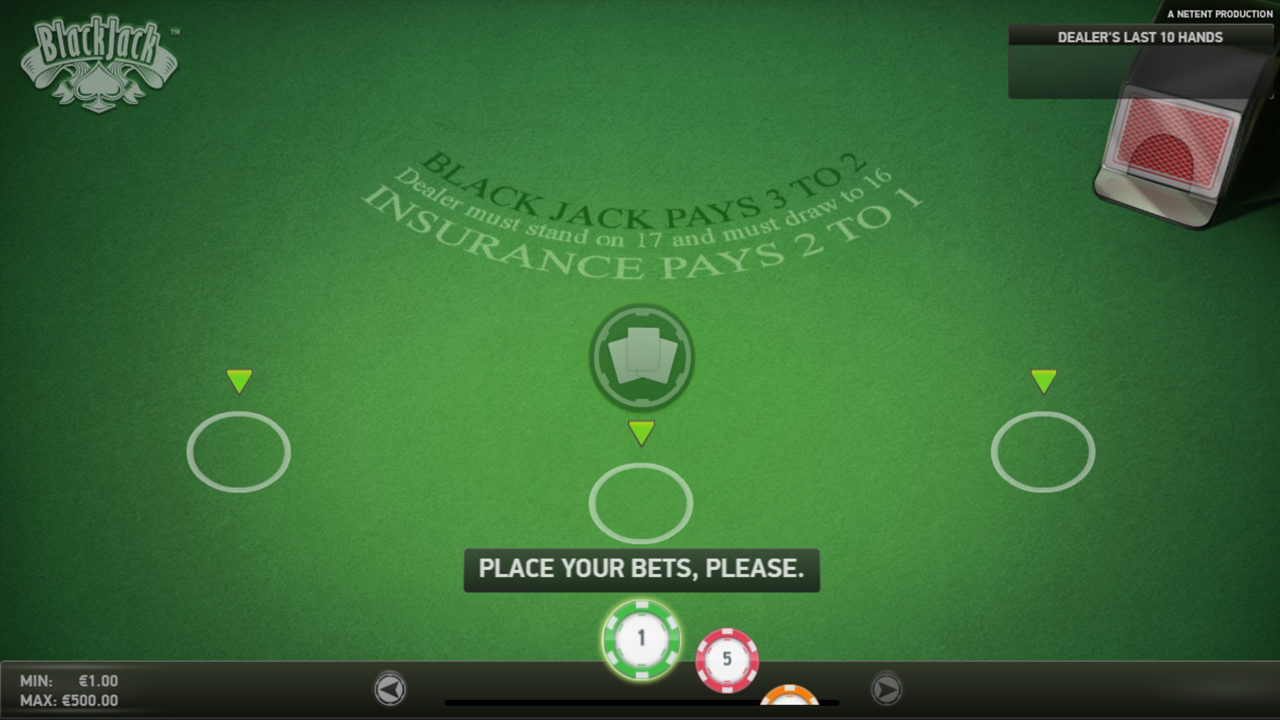 Premium Blackjack screenshot